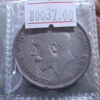 United Kingdom 1918 George V Half Crown – .925 Sterling Silver